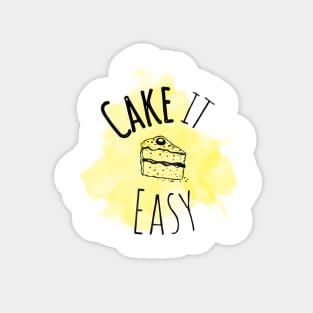 Cake it Easy Sticker